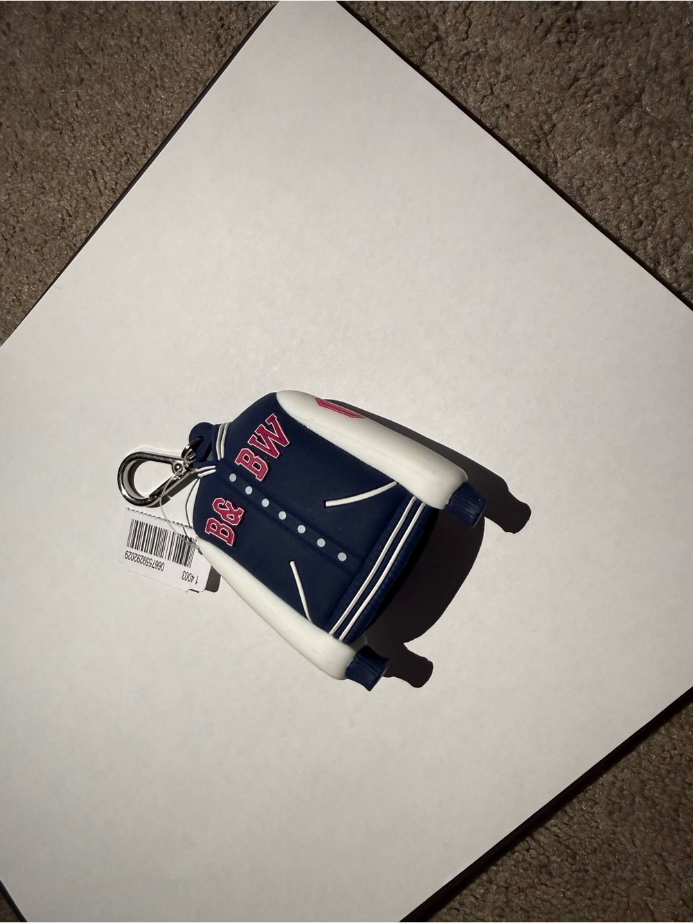 Bath & Body Works Varsity Jacket pocketbac holder